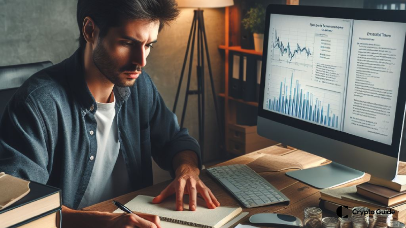 No guia de como investir em criptomoedas, é importante entender os riscos potenciais