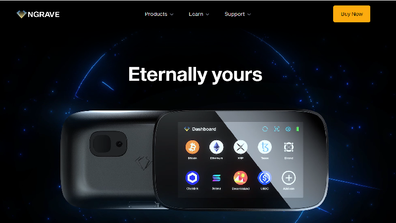 Ngrave: carteira de criptografia anônima sem KYC.