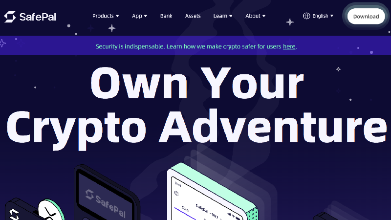 SafePal: carteira criptográfica anônima sem KYC.