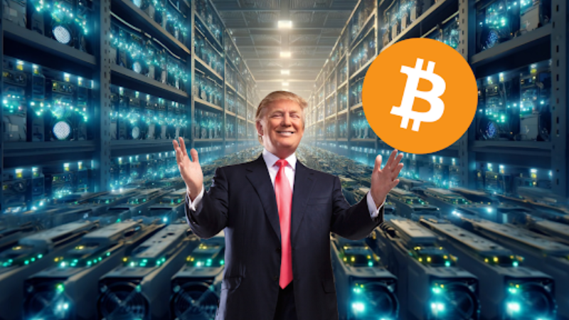 Donald Trump se reúne com líderes do setor de mineração de Bitcoin dos EUA em Mar-a-Lago