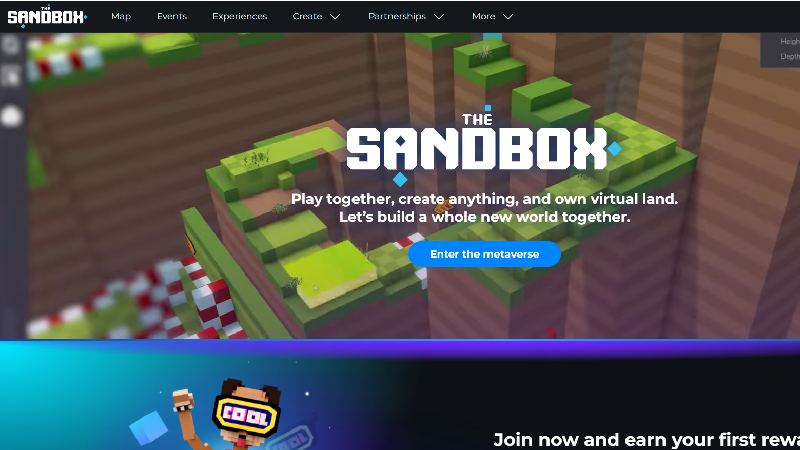 Empresa de desenvolvimento de jogos de blockchain Sandbox