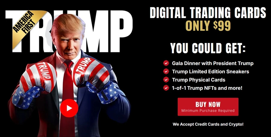 Cartões de troca NFT de Trump Cartões-de-troca-NFT-de-Trump