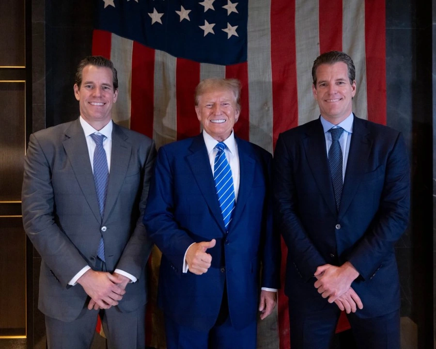 Coinbase, Ripple e os cofundadores da Gemini, Cameron e Tyler Winklevoss Coinbase-Ripple-e-os-cofundadores-da-Gemini-Cameron-e-Tyler-Winklevoss