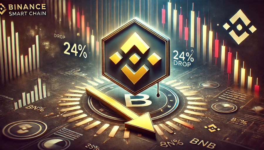 Volumes na Rede BSC caem 24% em uma semana