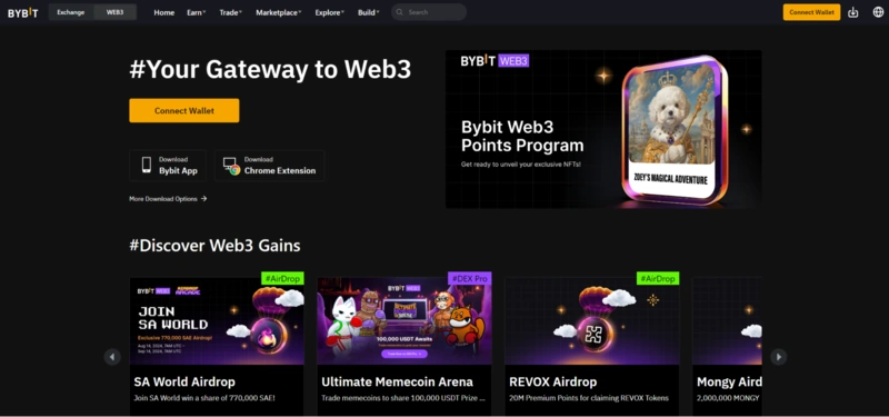 Carteira Bybit Web3 Wallet1