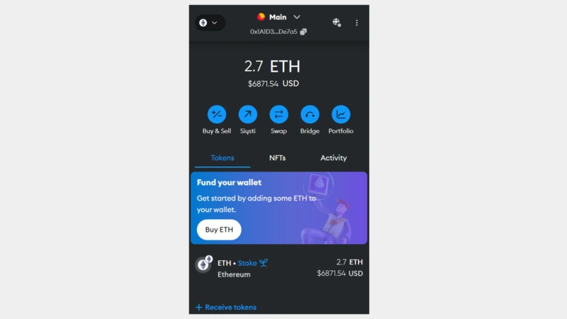 Carteira Metamask1